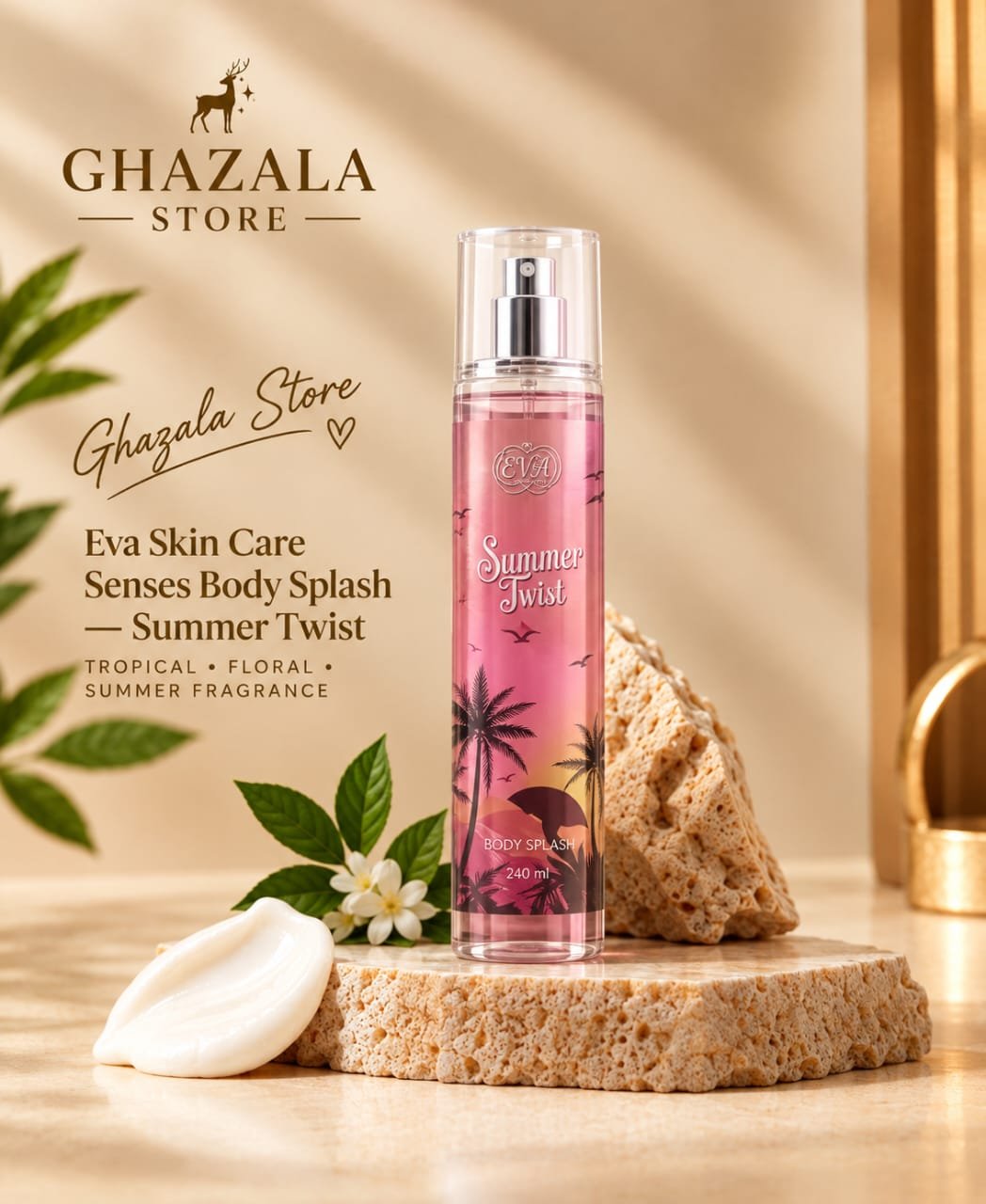 Eva Skin Care Senses Body Splash — Summer Twist (240 ml)
