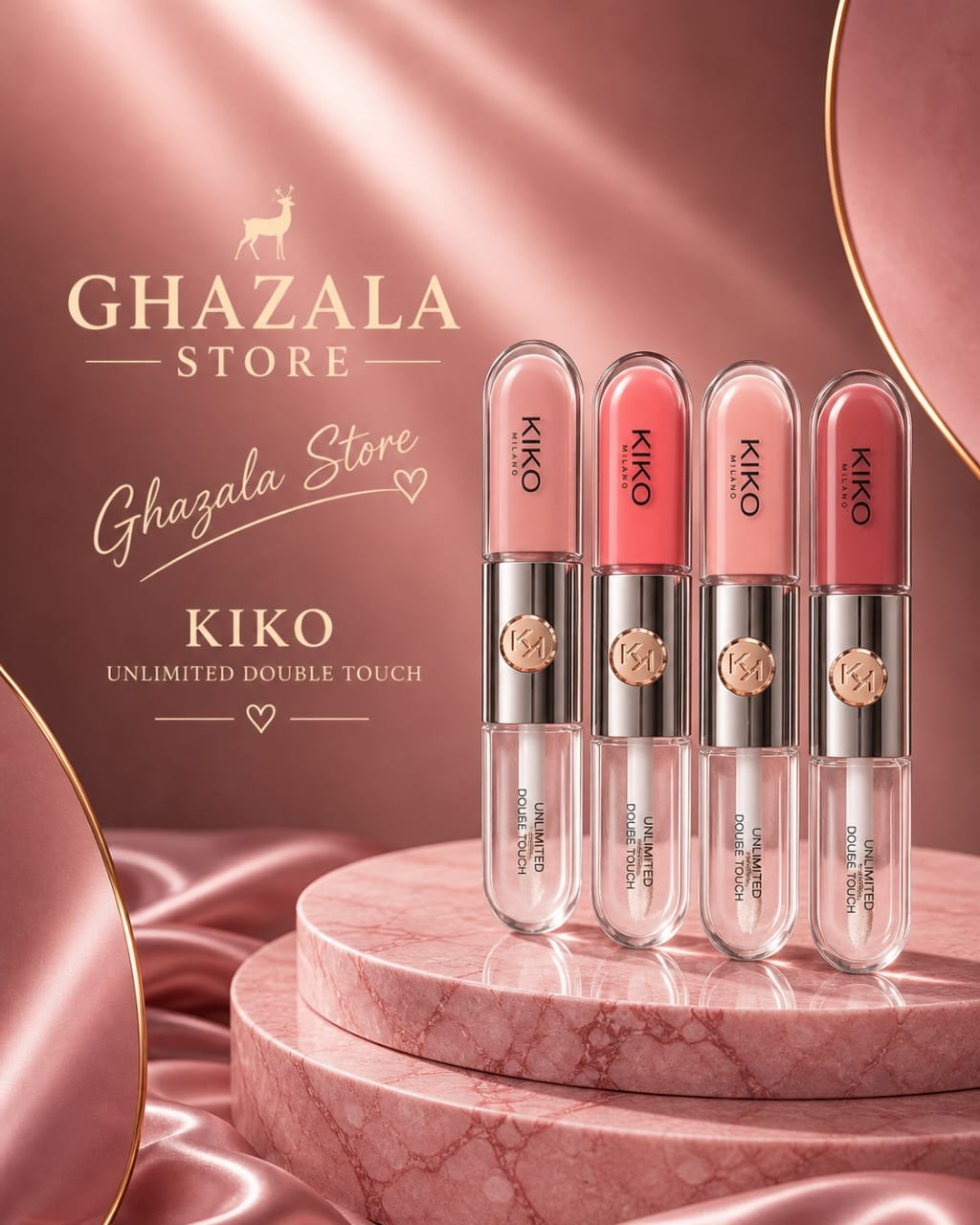 ملمع وأحمر شفاه Kiko Milano الثابت