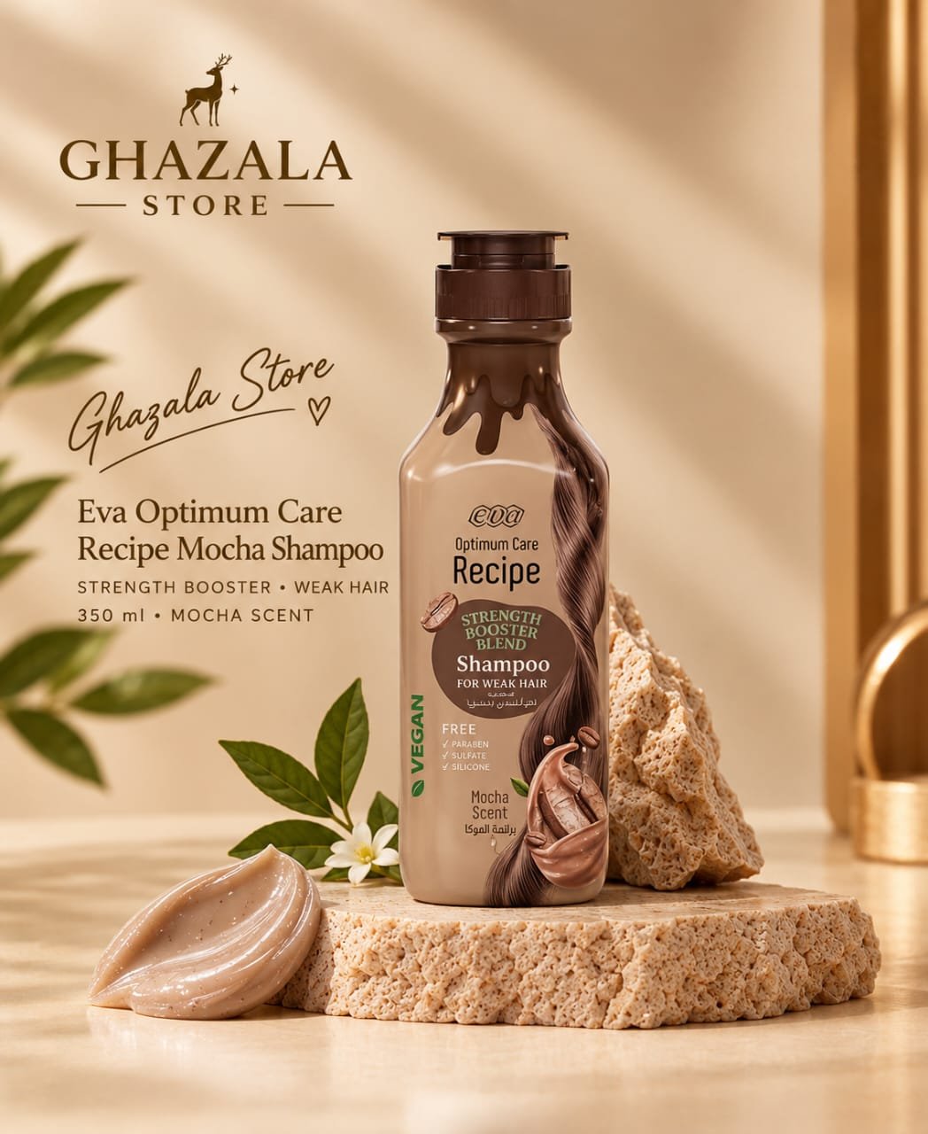 Eva Optimum Care Recipe Mocha Shampoo (350 ml)